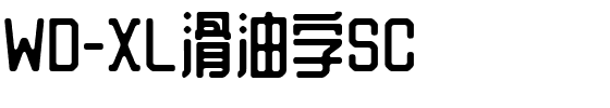 WD-XL滑油字SC