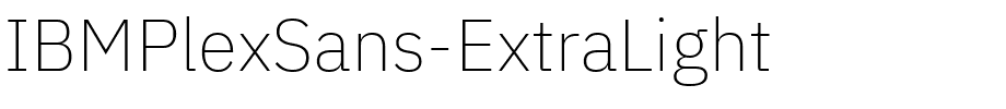 IBMPlexSans-ExtraLight