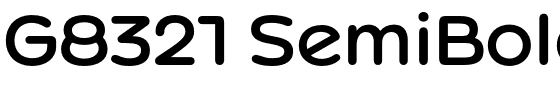 G8321 SemiBold