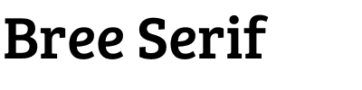 Bree Serif