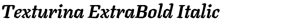 Texturina ExtraBold Italic.ttf