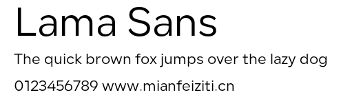 Lama Sans