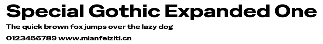 Special Gothic Expanded One