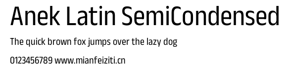 Anek Latin SemiCondensed