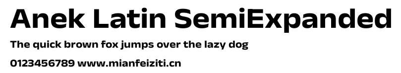 Anek Latin SemiExpanded